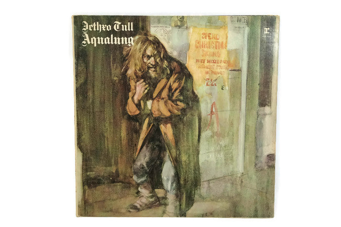 JETHRO TULL - Vintage Record Vinyl Album - AQUALUNG The Vintedge Co.