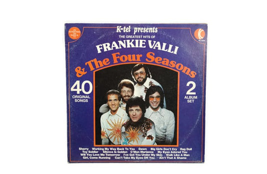 FRANKIE VALLI & THE FOUR SEASONS - Vintage Record Vinyl Album - THE GREATEST HITS The Vintedge Co.