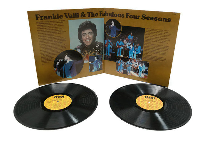 FRANKIE VALLI & THE FOUR SEASONS - Vintage Record Vinyl Album - THE GREATEST HITS The Vintedge Co.
