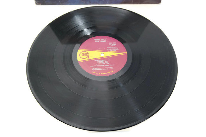 RICK JAMES - Vintage Record Vinyl Album - STONE CITY BAND The Vintedge Co.