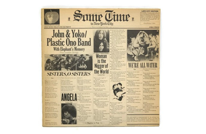 JOHN & YOKO / PLASTIC ONO BAND - Vintage Vinyl Record Album - SOME TIME IN NEW YORK CITY The Vintedge Co.