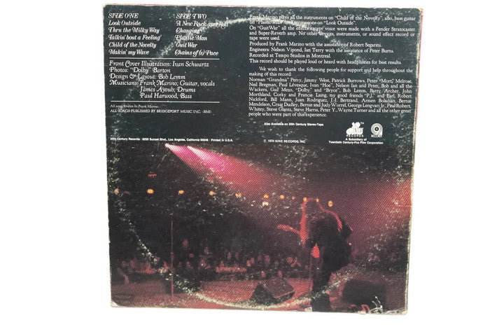 MAHOGANY RUSH - Vintage Vinyl Record Album - CHILD OF THE NOVELTY The Vintedge Co.