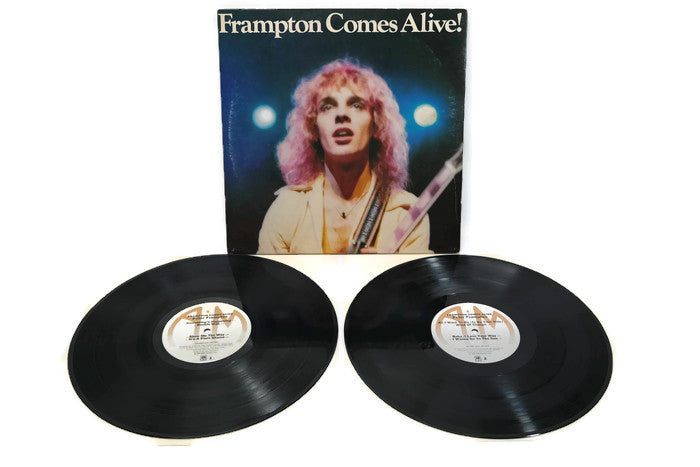 PETER FRAMPTON - Vintage Vinyl Record Album - FRAMPTON COMES ALIVE The Vintedge Co.