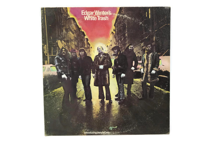 EDGAR WINTER - Vintage Vinyl Record Album - WHITE TRASH The Vintedge Co.