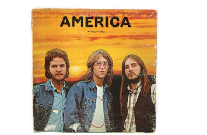 AMERICA - Vintage Vinyl Record Album - HOMECOMING The Vintedge Co.