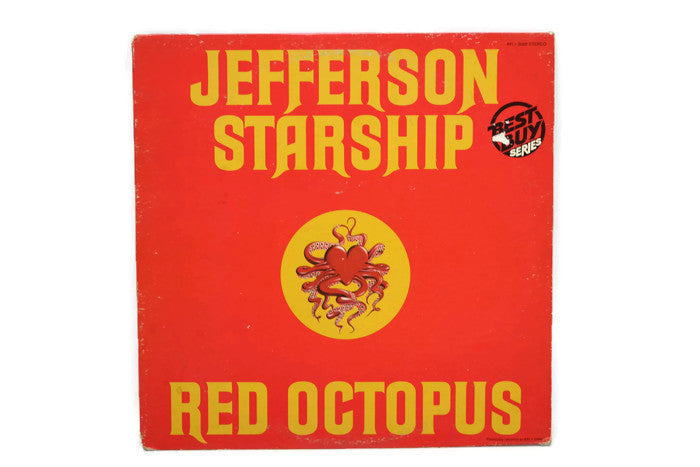JEFFERSON STARSHIP - Vintage Vinyl Record Album - RED OCTOPUS The Vintedge Co.