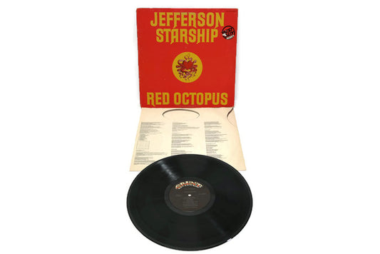 JEFFERSON STARSHIP - Vintage Vinyl Record Album - RED OCTOPUS The Vintedge Co.