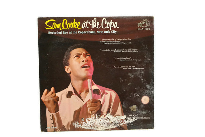 SAM COOKE - Vintage Vinyl Record Album - SAM COOKE AT THE COPA The Vintedge Co.