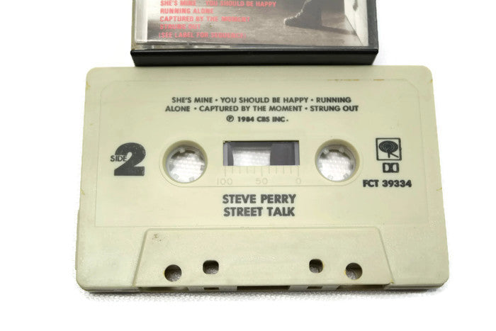 STEVE PERRY - Vintage Cassette Tape - STREET TALK The Vintedge Co.