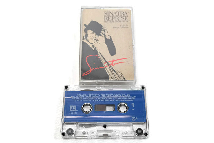 SINATRA REPRISE - Vintage Cassette Tape - THE VERY GOOD YEARS The Vintedge Co.