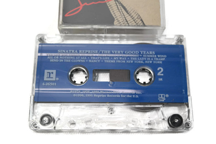 SINATRA REPRISE - Vintage Cassette Tape - THE VERY GOOD YEARS The Vintedge Co.