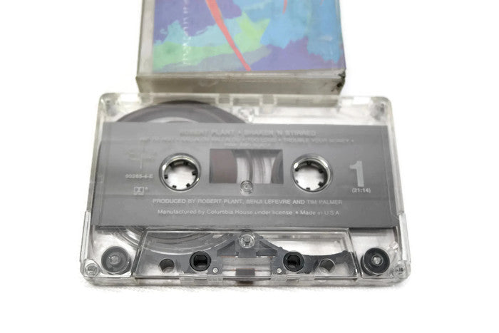 ROBERT PLANT - Vintage Cassette Tape - SHAKEN & STIRRED The Vintedge Co.