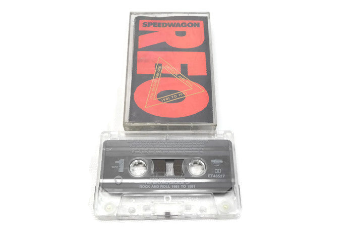 REO SPEEDWAGON - Vintage Cassette Tape - DECADE OF ROCK AND ROLL 1981-1991 The Vintedge Co.