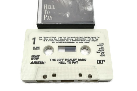 THE JEFF HEALEY BAND - Vintage Cassette Tape - HELL TO PAY The Vintedge Co.