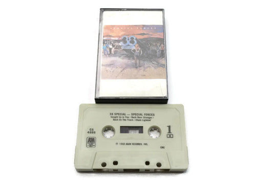 38 SPECIAL - Vintage Cassette Tape - SPECIAL FORCES The Vintedge Co.
