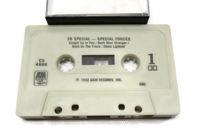 38 SPECIAL - Vintage Cassette Tape - SPECIAL FORCES The Vintedge Co.