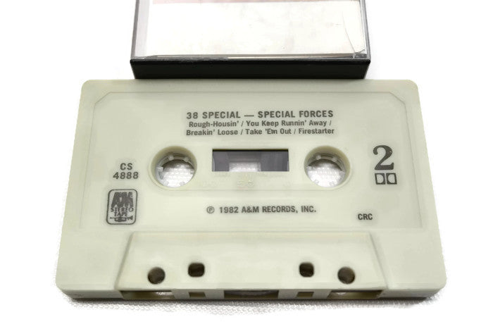 38 SPECIAL - Vintage Cassette Tape - SPECIAL FORCES The Vintedge Co.