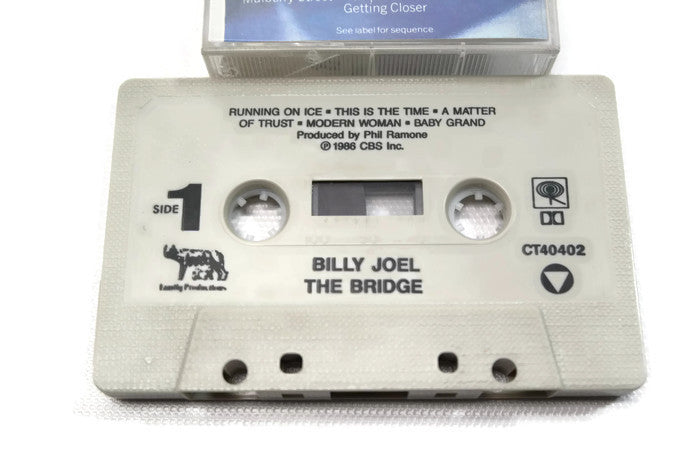BILLY JOEL - Vintage Cassette Tape - THE BRIDGE The Vintedge Co.