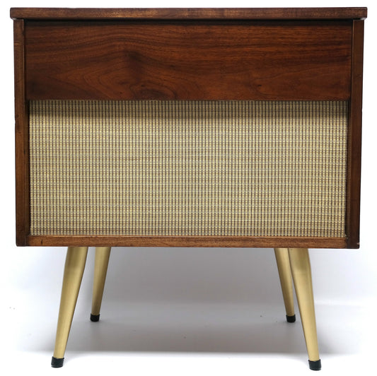 MCM  - ARVIN - Mid Century low Boy Consolette Record Player The Vintedge Co.