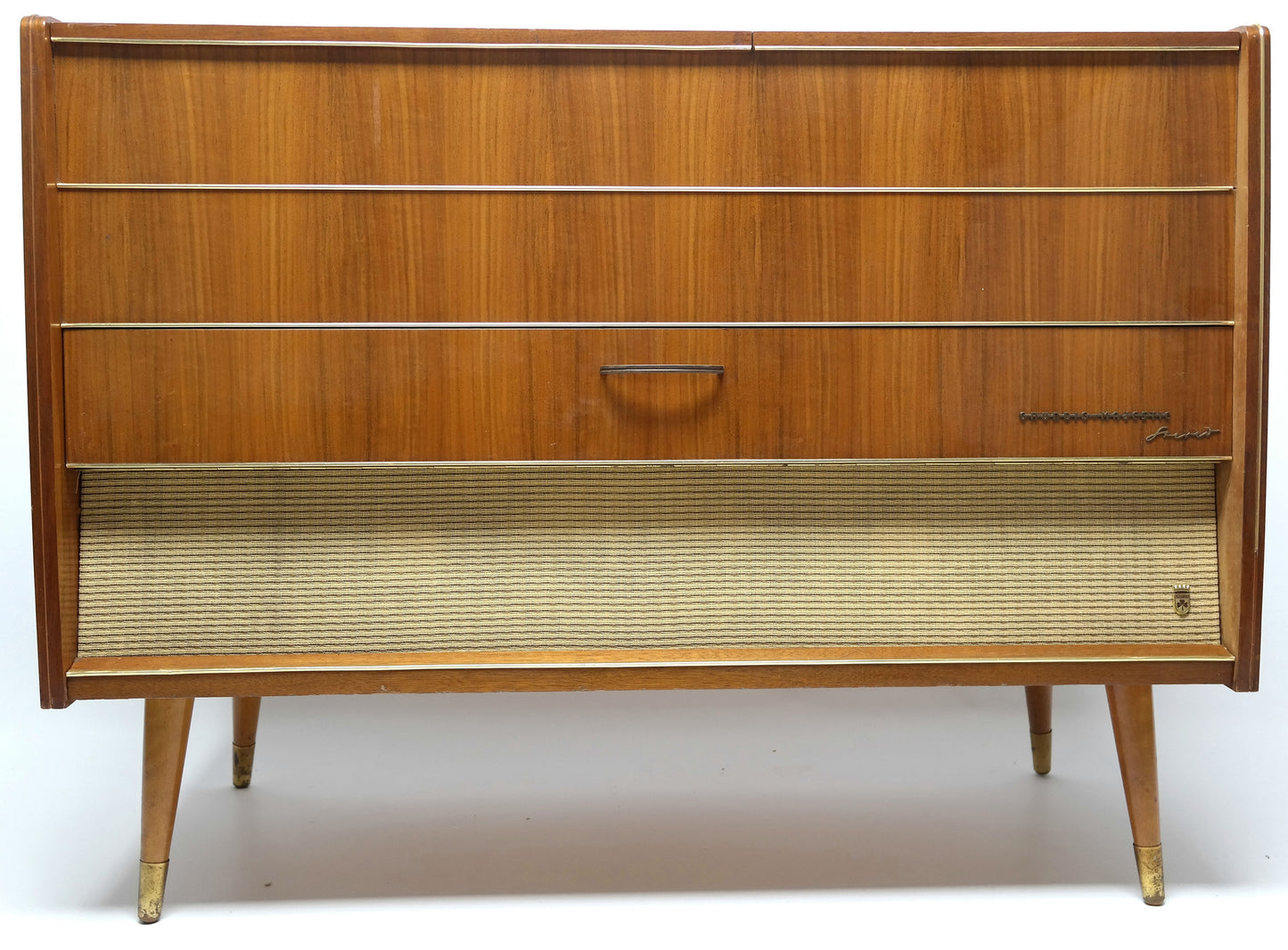 Mid Century Grundig Majestic Stereo Console Record Player - Bluetooth - AM/FM Tuner - Shortwave The Vintedge Co.