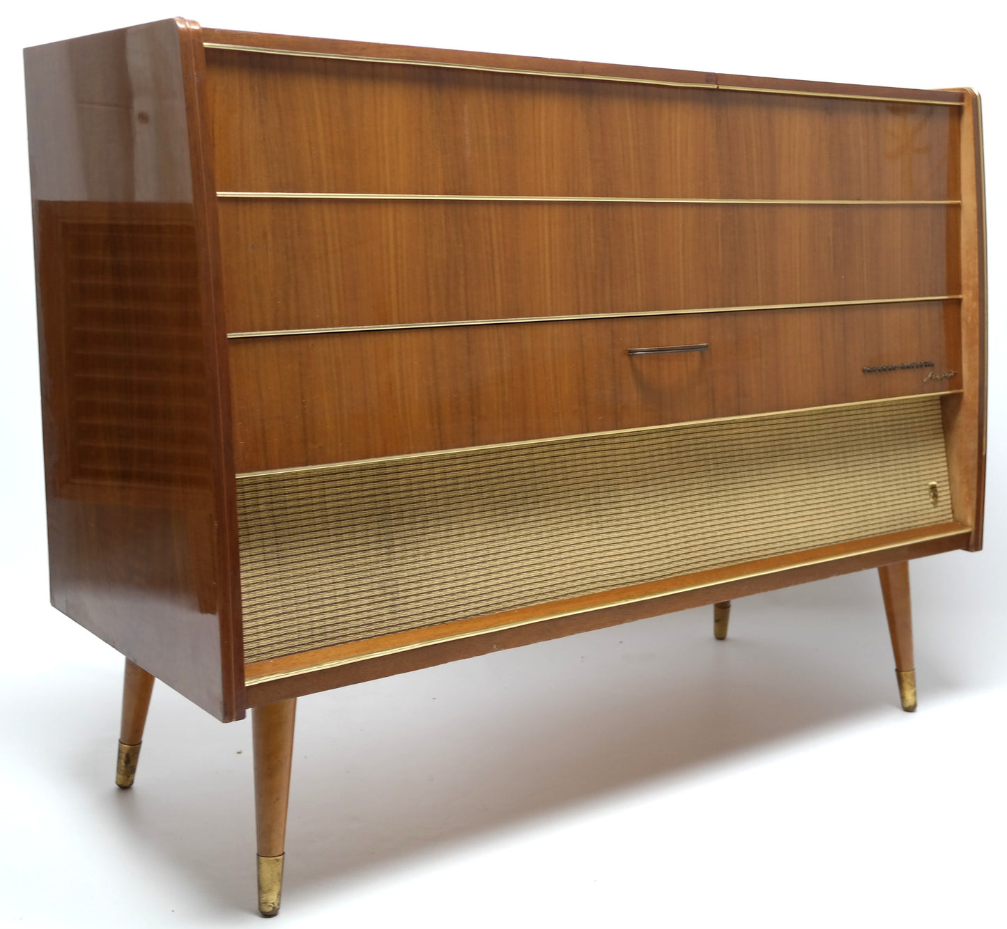 Mid Century Grundig Majestic Stereo Console Record Player - Bluetooth - AM/FM Tuner - Shortwave The Vintedge Co.