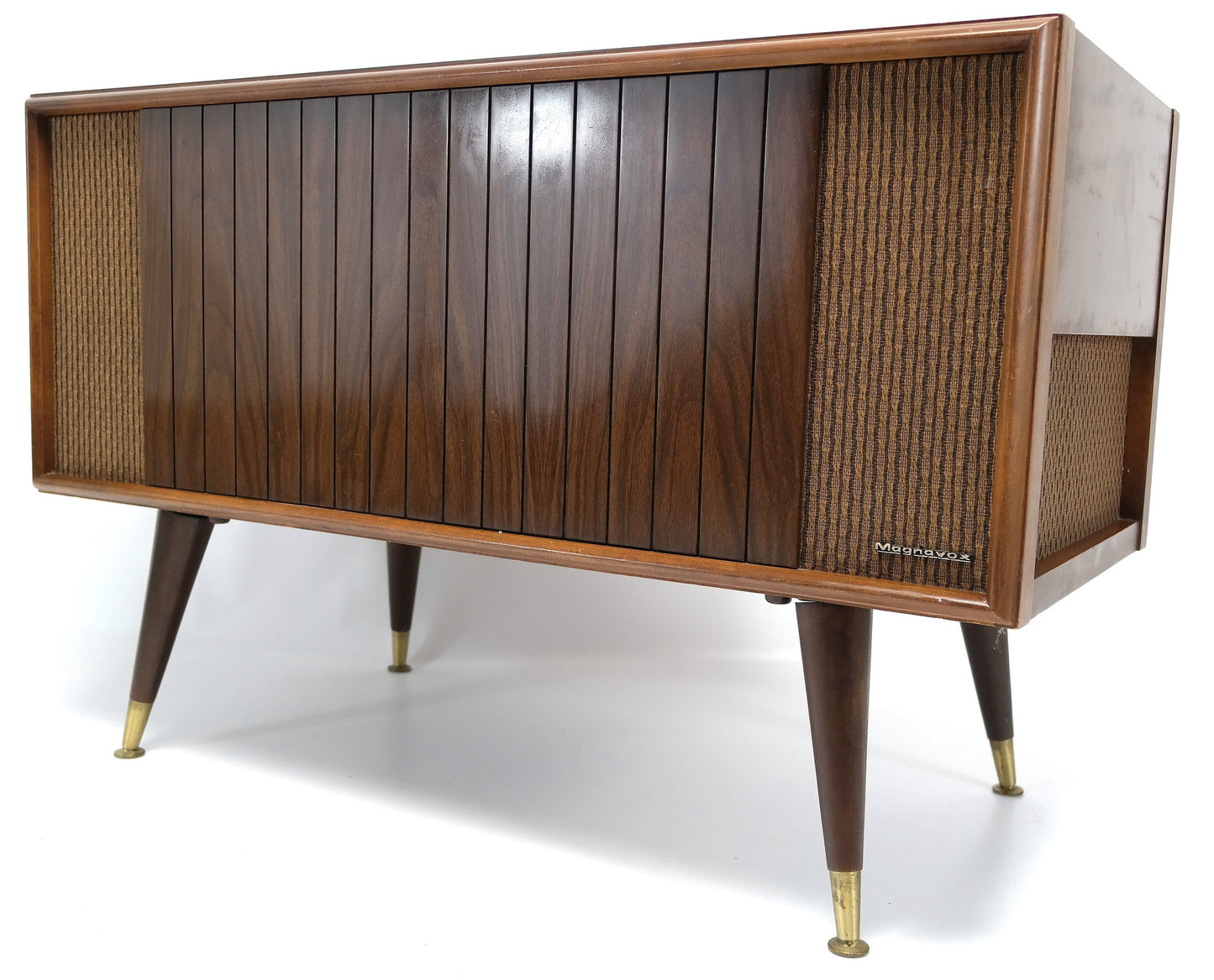 Mid Century Modern Magnavox Record Player Console - Bluetooth The Vintedge Co.
