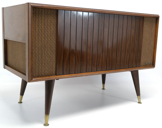 Mid Century Modern Magnavox Record Player Console - Bluetooth The Vintedge Co.