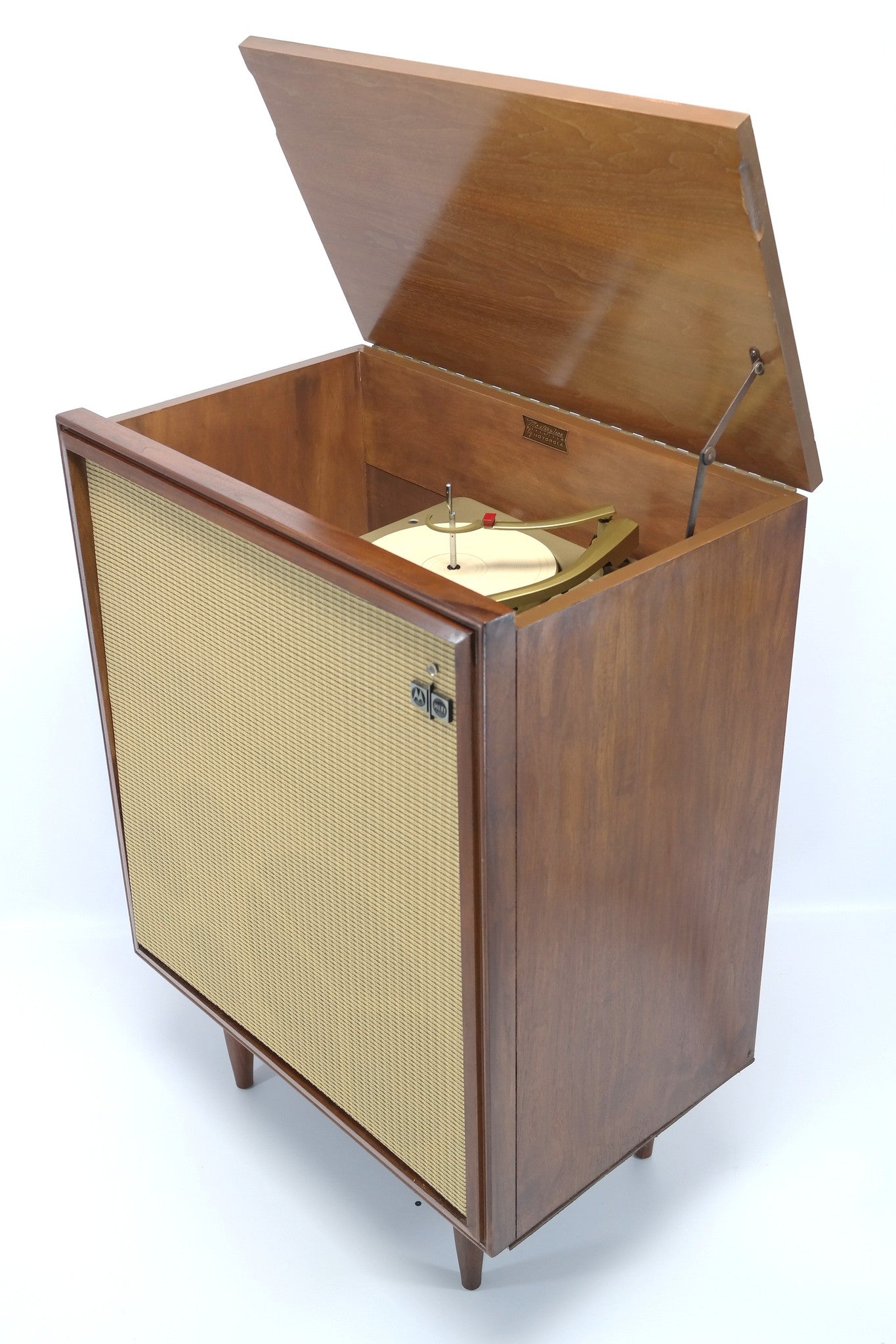 MCM STEREO - 60's - Mid Century Motorola Record Player - Bluetooth iPod iPhone Android The Vintedge Co.