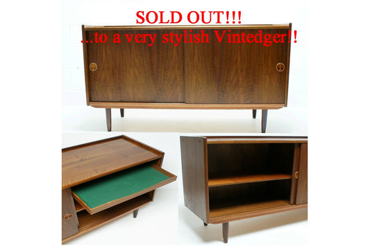 SOLD - MCM Sideboard Console The Vintedge Co.