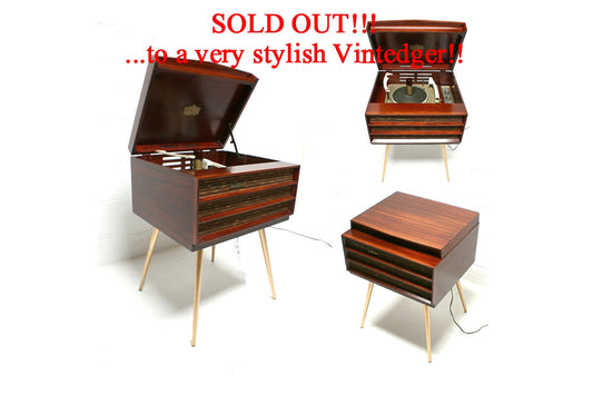 SOLD - MCM Stereo Console The Vintedge Co.