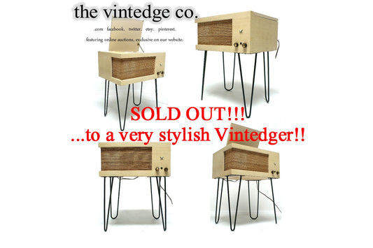 SOLD - MCM Stereo Console The Vintedge Co.