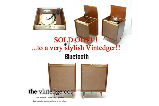 SOLD - MCM Stereo Console The Vintedge Co.