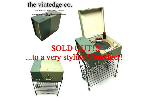 SOLD - MCM Stereo Console The Vintedge Co.