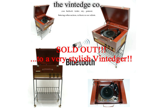 SOLD - MCM Stereo Console The Vintedge Co.