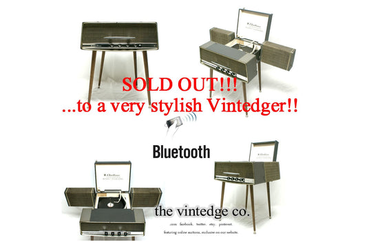 SOLD - MCM Stereo Console The Vintedge Co.