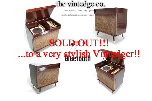 SOLD - MCM Stereo Console The Vintedge Co.