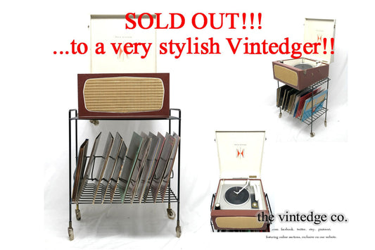 SOLD - MCM Stereo Console The Vintedge Co.