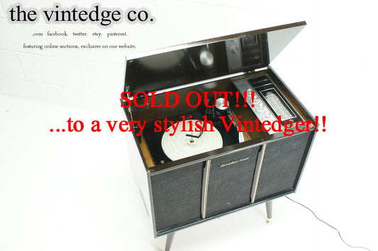 SOLD - MCM Stereo Console The Vintedge Co.