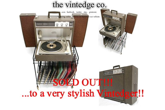 SOLD - MCM Stereo Console The Vintedge Co.