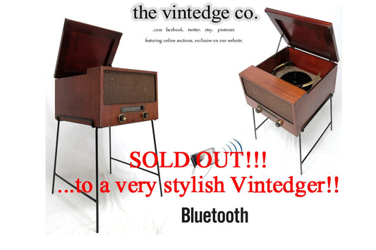 SOLD - MCM Stereo Console The Vintedge Co.