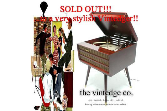 SOLD - MCM Stereo Console The Vintedge Co.